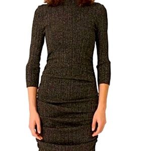 Maje Rimaldie Knit Short Dress